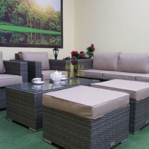 Фото-Allegro natur&beige set 2 Плетеная мебель Sunlinedesign