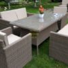 Фото-Infinity & Samurai dining patio set обеденная группа на террасу