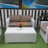 Фото - Комплект из искусственного ротанга Louisiana lounge white beige