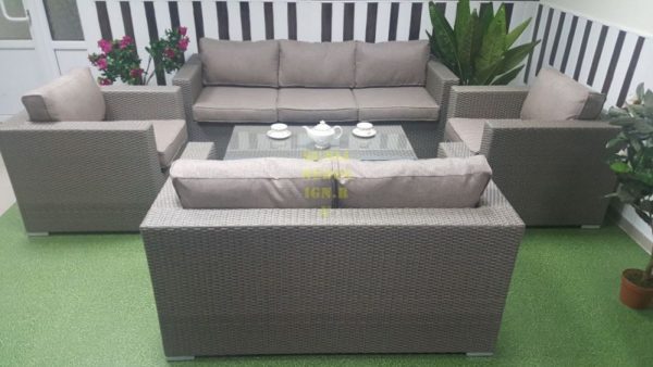 Фото - Плетеная мебель Louisiana patio set mocco